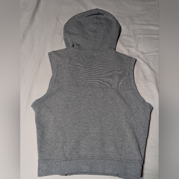 Nike Tech Fleece Hooded Vest - Grey/Gray Size Small - Picture 3 of 7